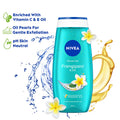 Body Wash, Frangipani & Oil Shower Gel, Pampering Care & Refreshing Scent of Frangipani Flower - 125ml