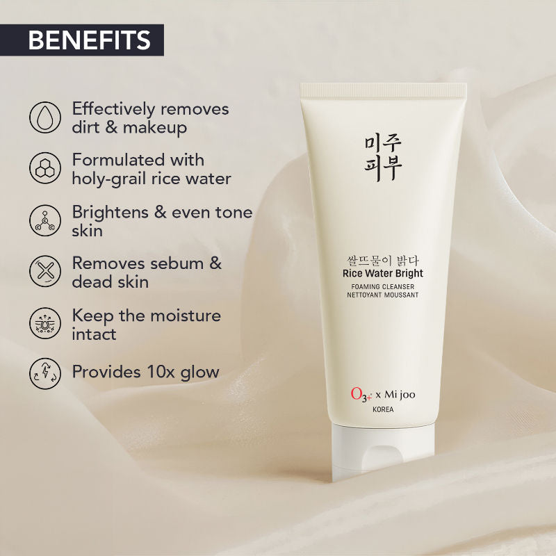 Mijoo Korea Rice Water Bright Foaming Cleanser