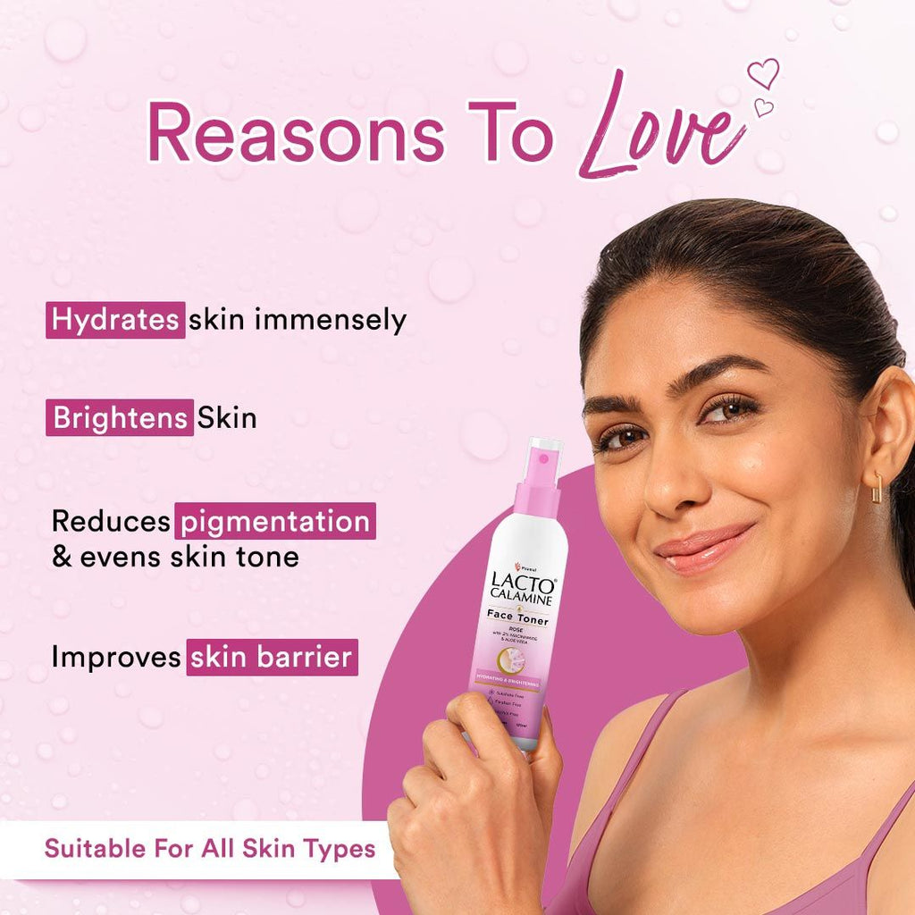 Rose Water Toner For Glowing Skin