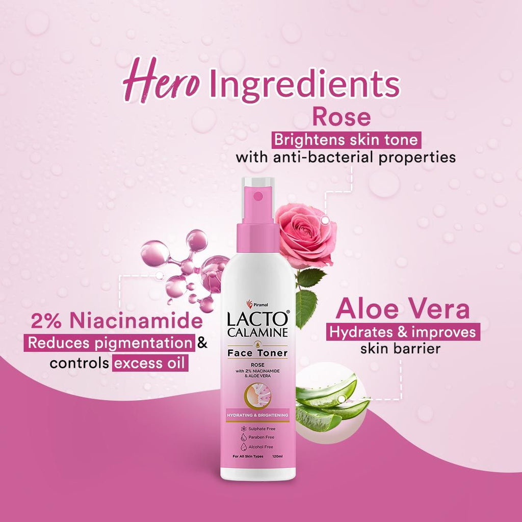 Rose Water Toner For Glowing Skin