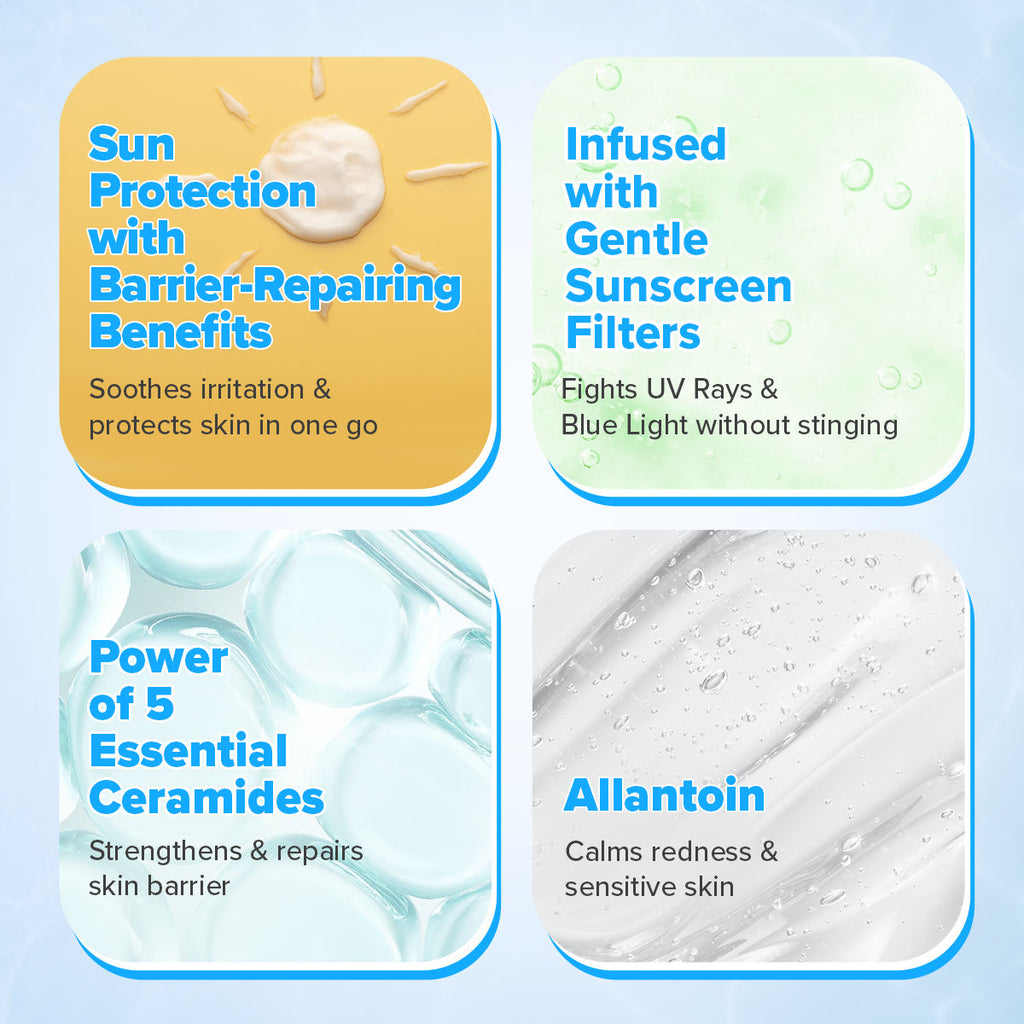 5 Barrier+ Repair Sunscreen With Avocado & 5 Essential Ceramides SPF 50 PA++++ UVA/B