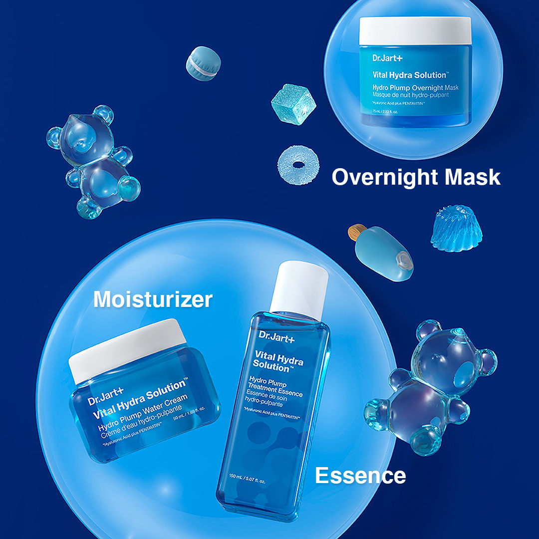 Vital Hydra Solution Hydro Plump Overnight Mask – Night Repair Cream For Instant Glow
