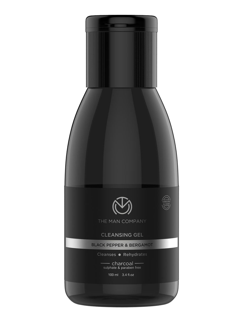 Charcoal Cleansing Gel With Bergamot & Black Pepper