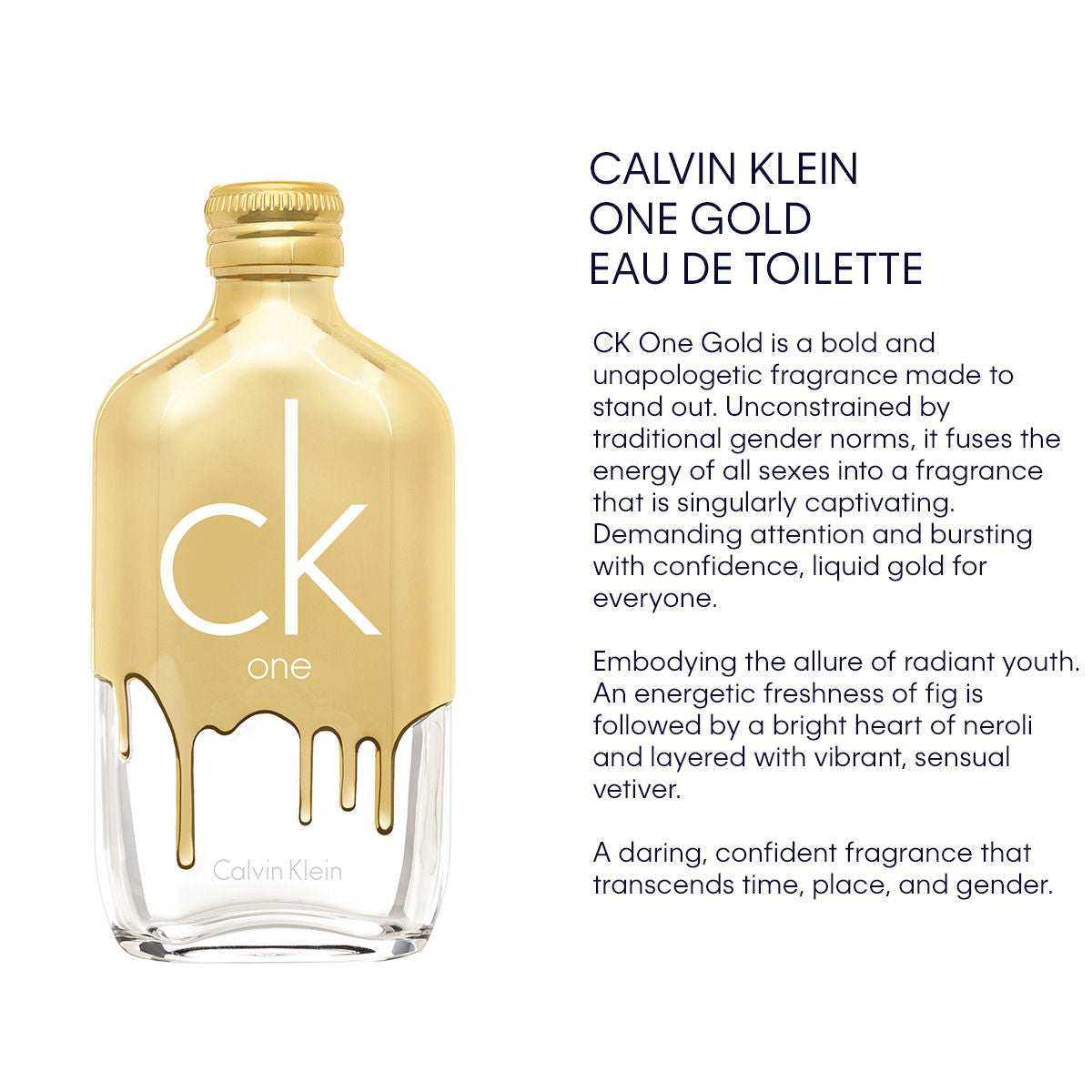 CK One Gold Eau De Toilette Spray