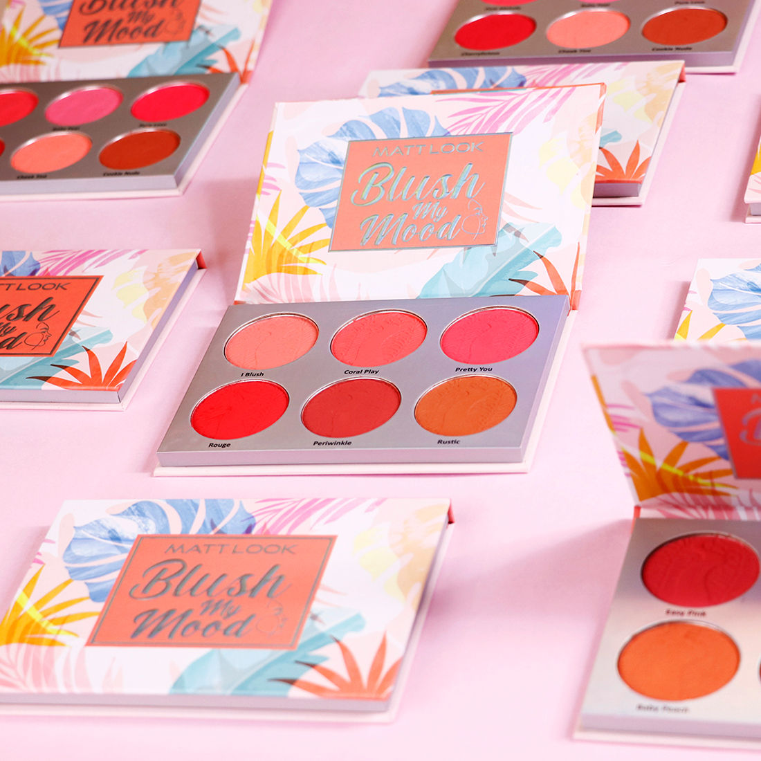 Blush My Mood Highly Pigmented Blusher Palette