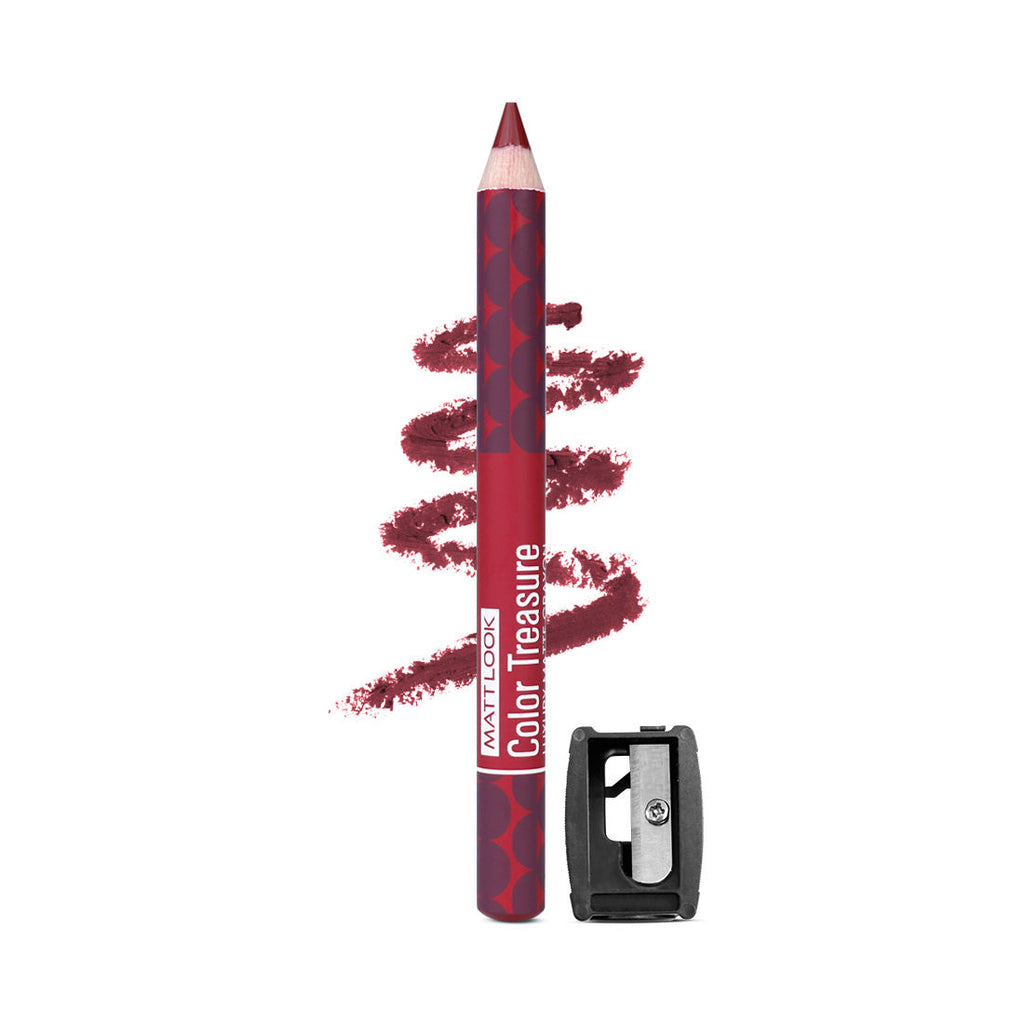 Color Treasure Luxury Matte Lip Pencil Crayon - 06 Pure Hollywood