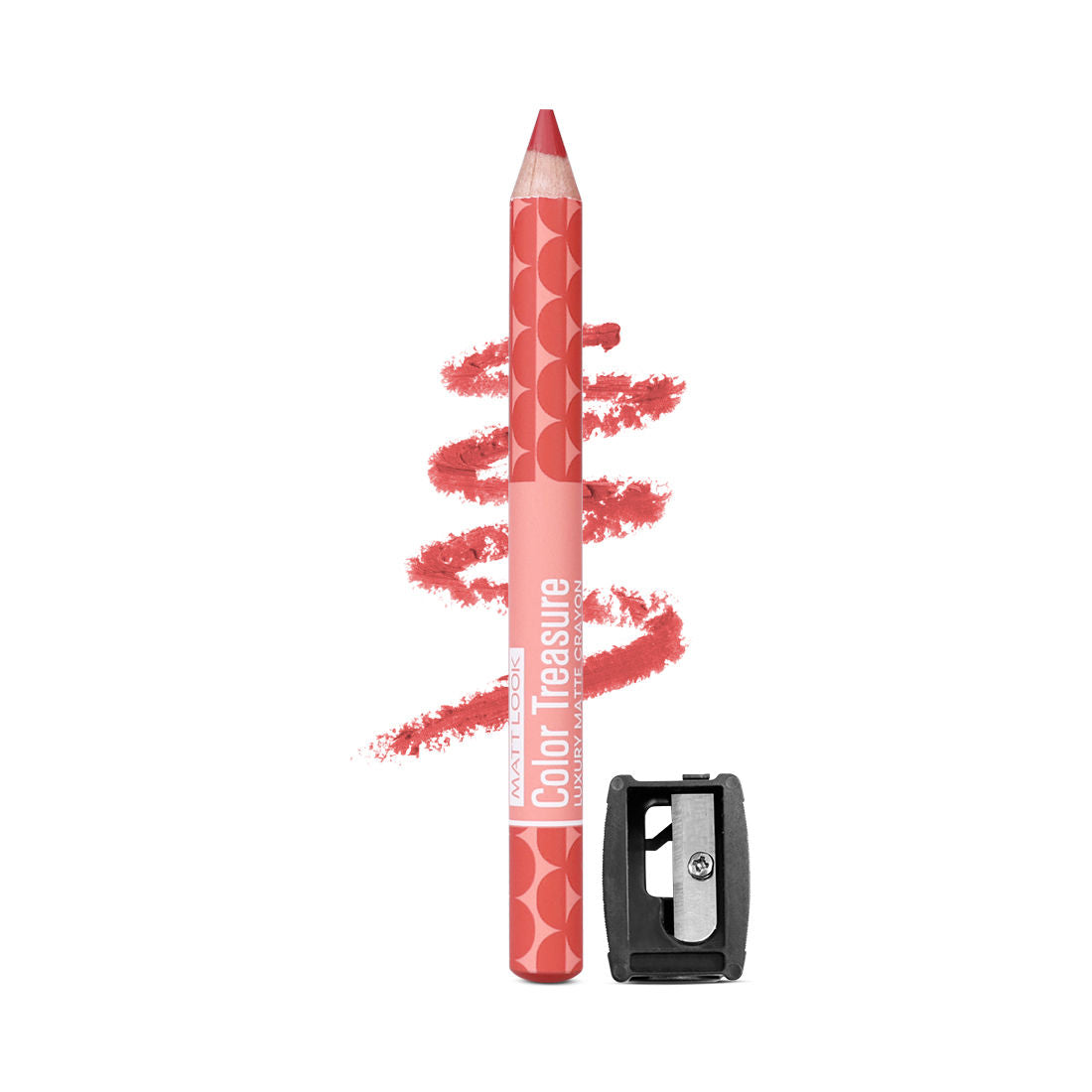 Color Treasure Luxury Matte Lip Pencil Crayon - 13 Candy Peach