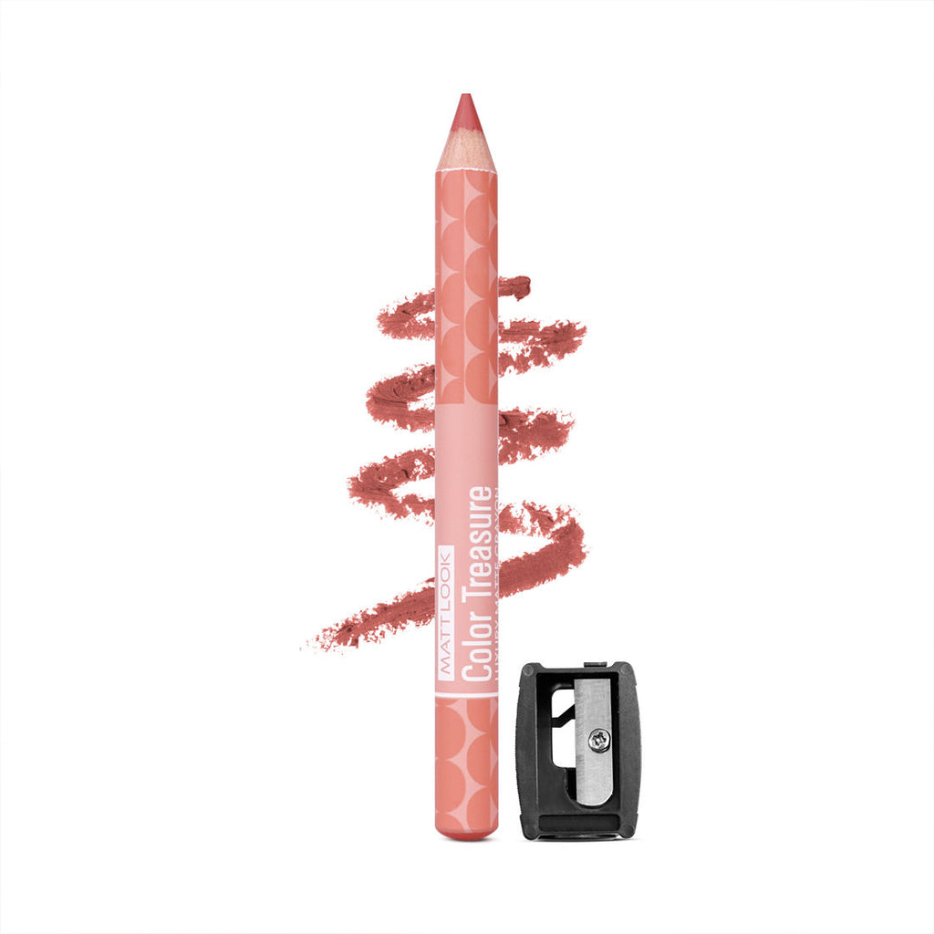 Color Treasure Luxury Matte Lip Pencil Crayon - 14 Natural Nude
