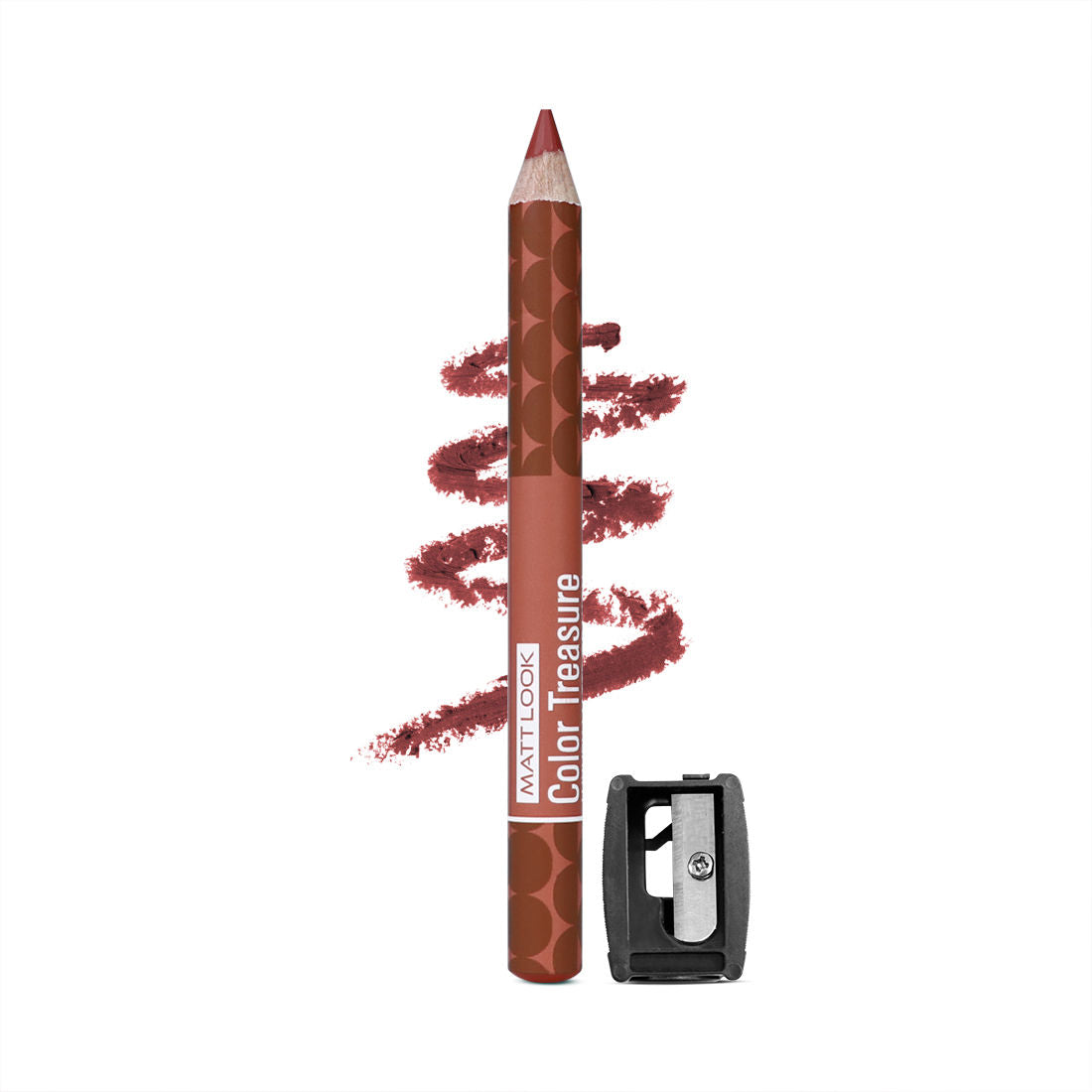 Color Treasure Luxury Matte Lip Pencil Crayon - 16 Clay Crush