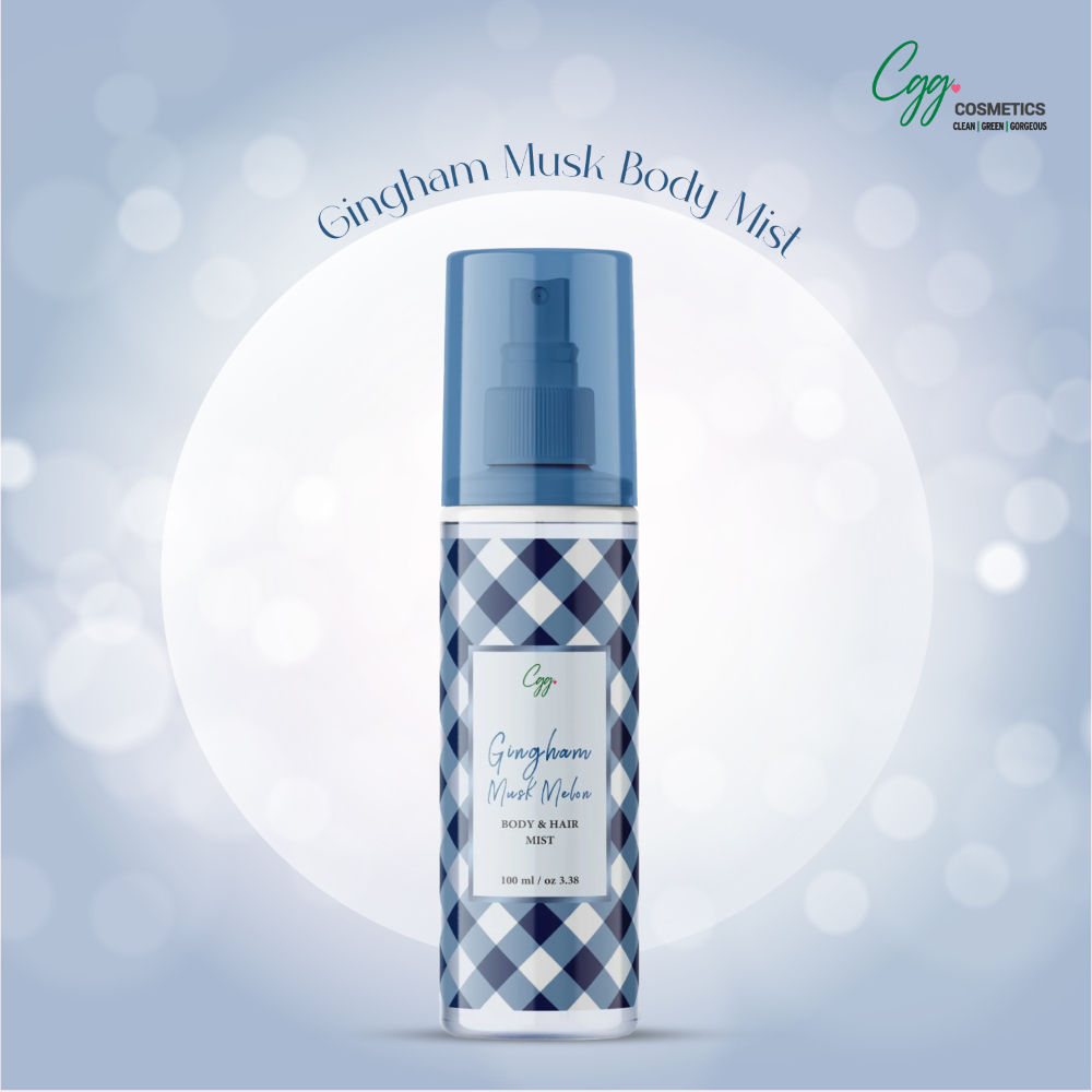 Gingham Musk Body & Hair Mist With No Alcohol For Woman