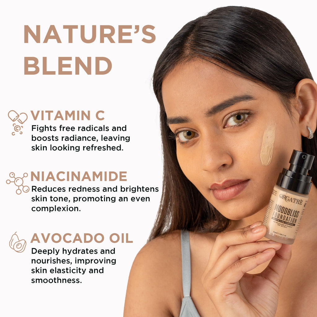 Matte+ Oil Control Makeup Foundation SPF 30 - Longwear Enriched with Niacinamide, Vit C -240