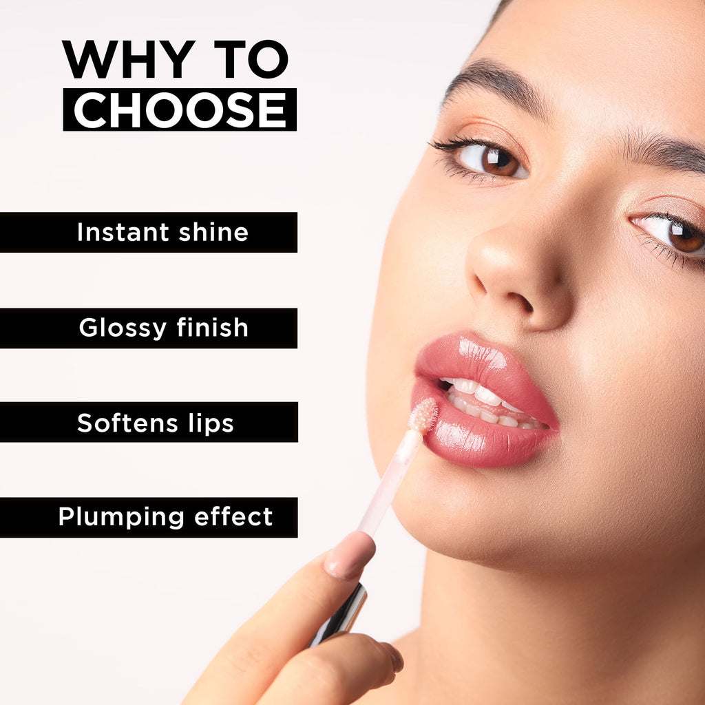 Lip Gloss Fuller Plumped Lips With Instant Shine & Glossy Finish