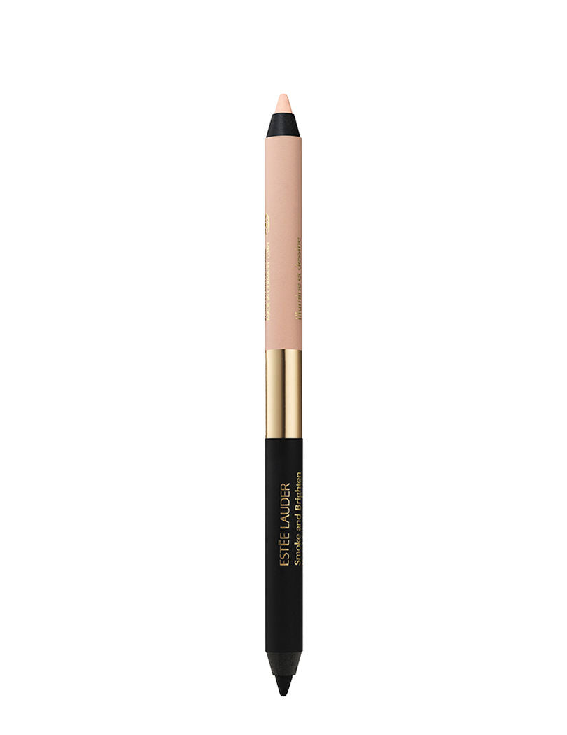 Smoke & Brighten Kajal Eyeliner Duo - Noir And Cream