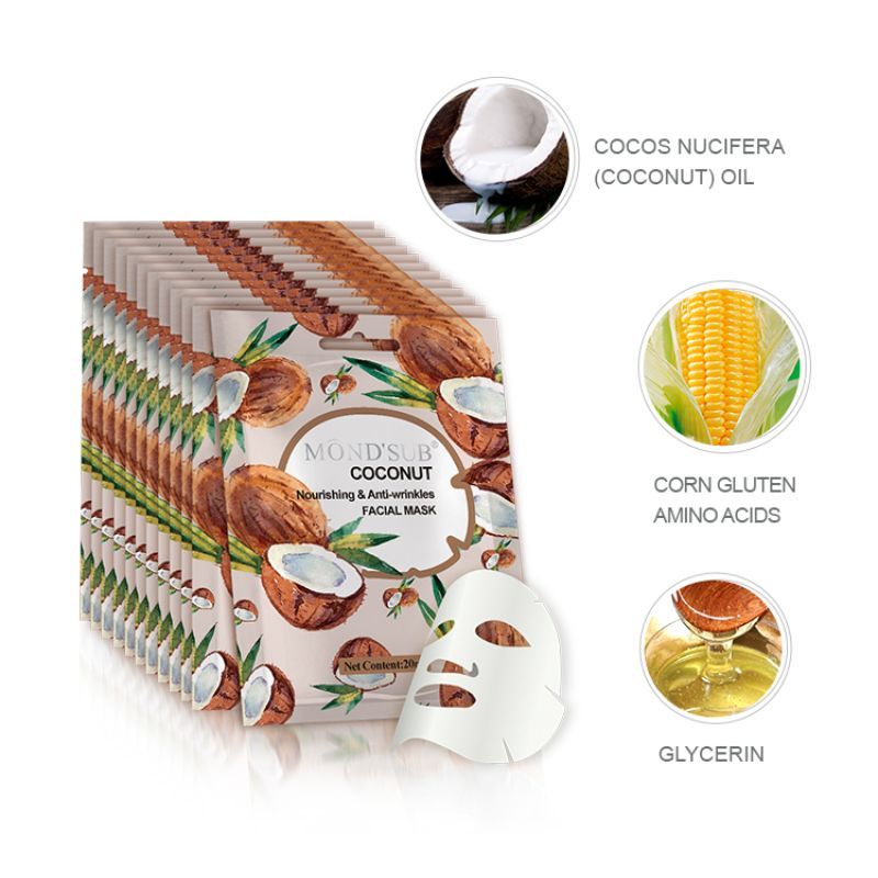 Coconut Anti-wrinkles Facial Mask Sheet