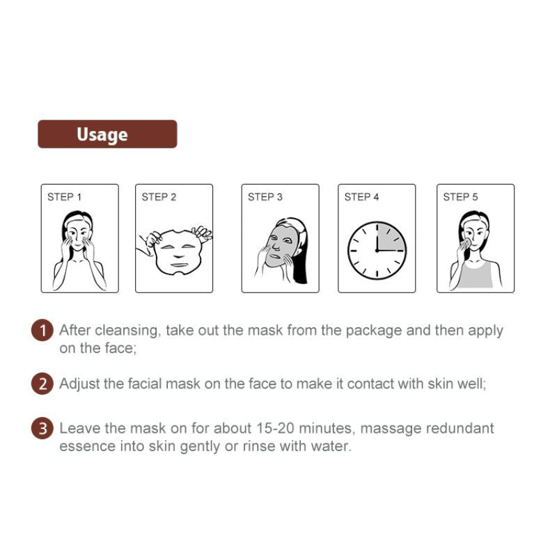 Coconut Anti-wrinkles Facial Mask Sheet