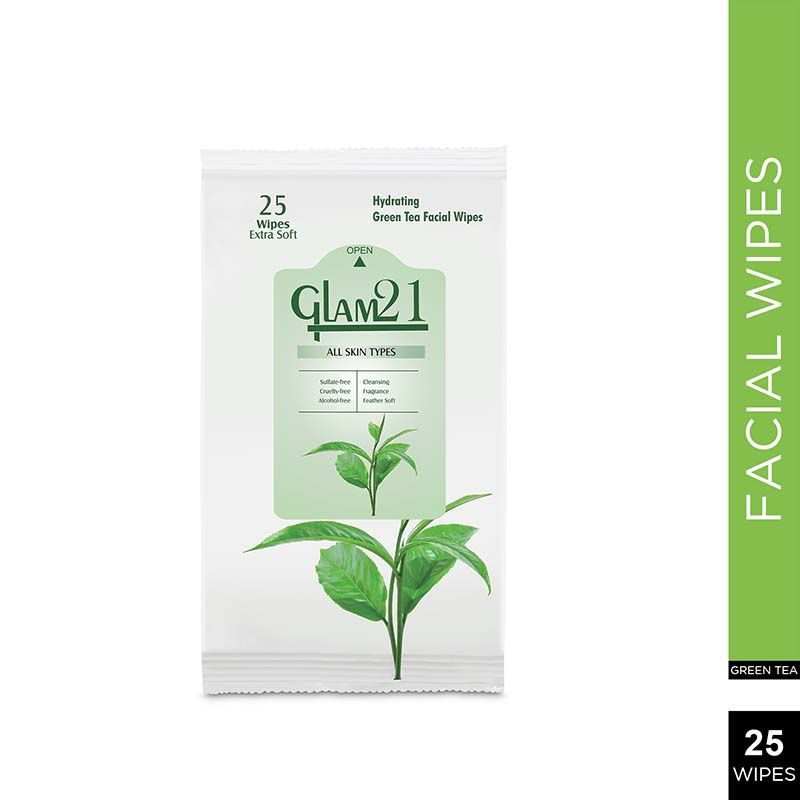 Makeup Removal Green Tea Hydrating Facial Wipes
