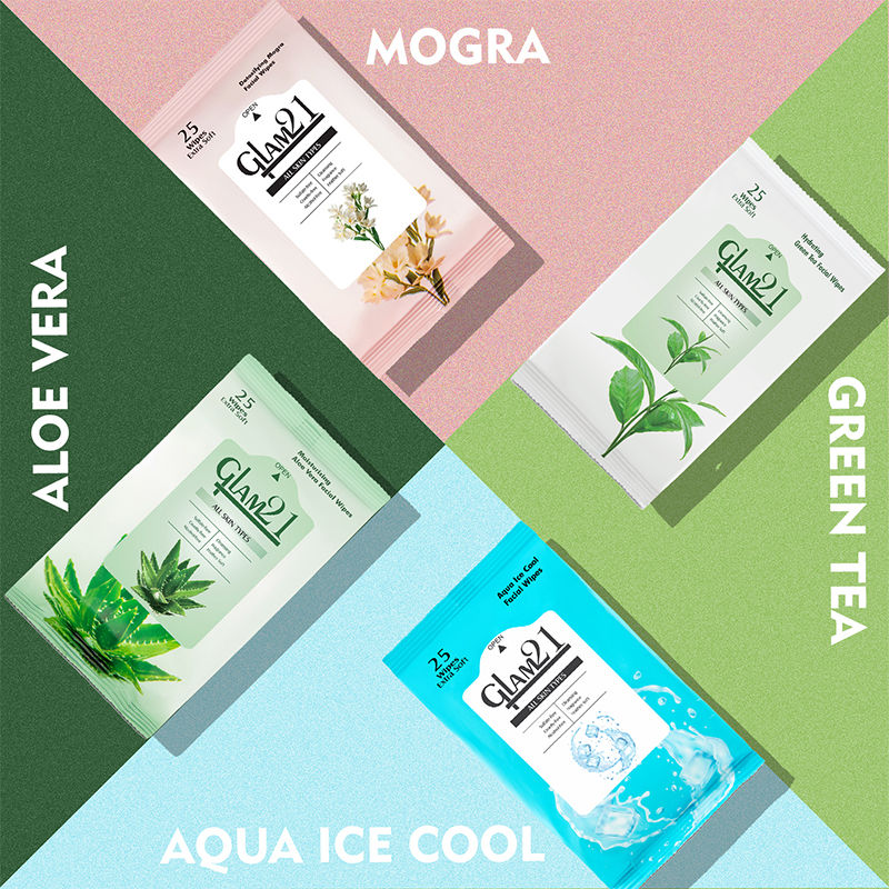 Makeup Removal Green Tea Hydrating Facial Wipes