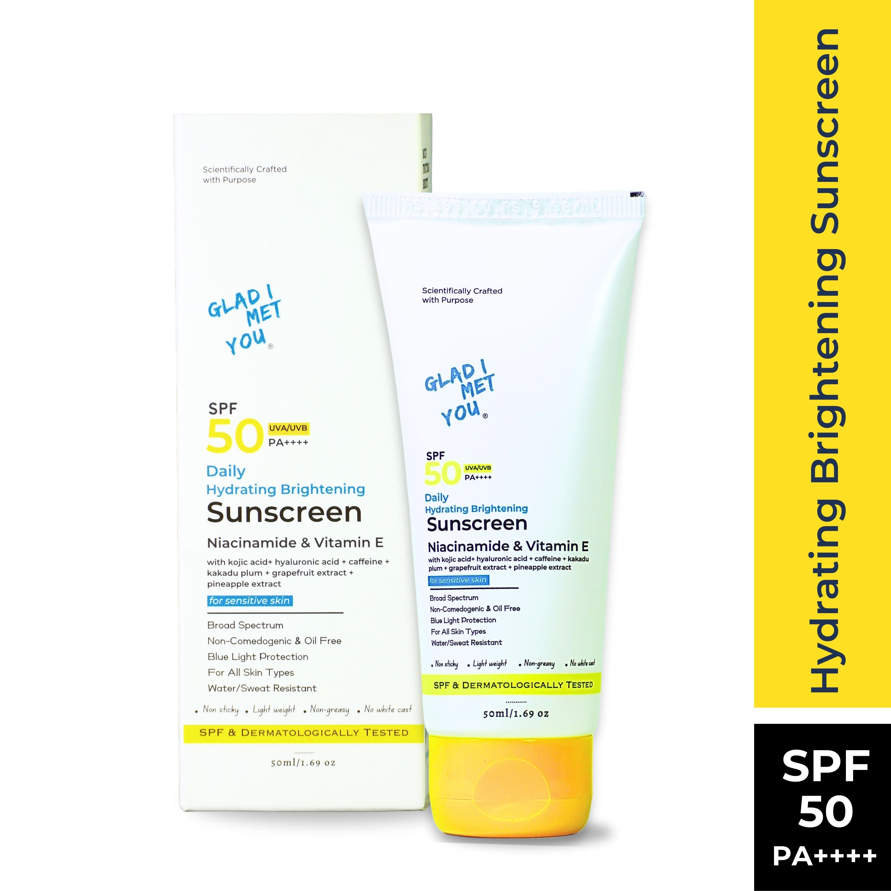Ultra-Light Sunscreen SPF 50 PA++++ For Oily & Sensitive Skin