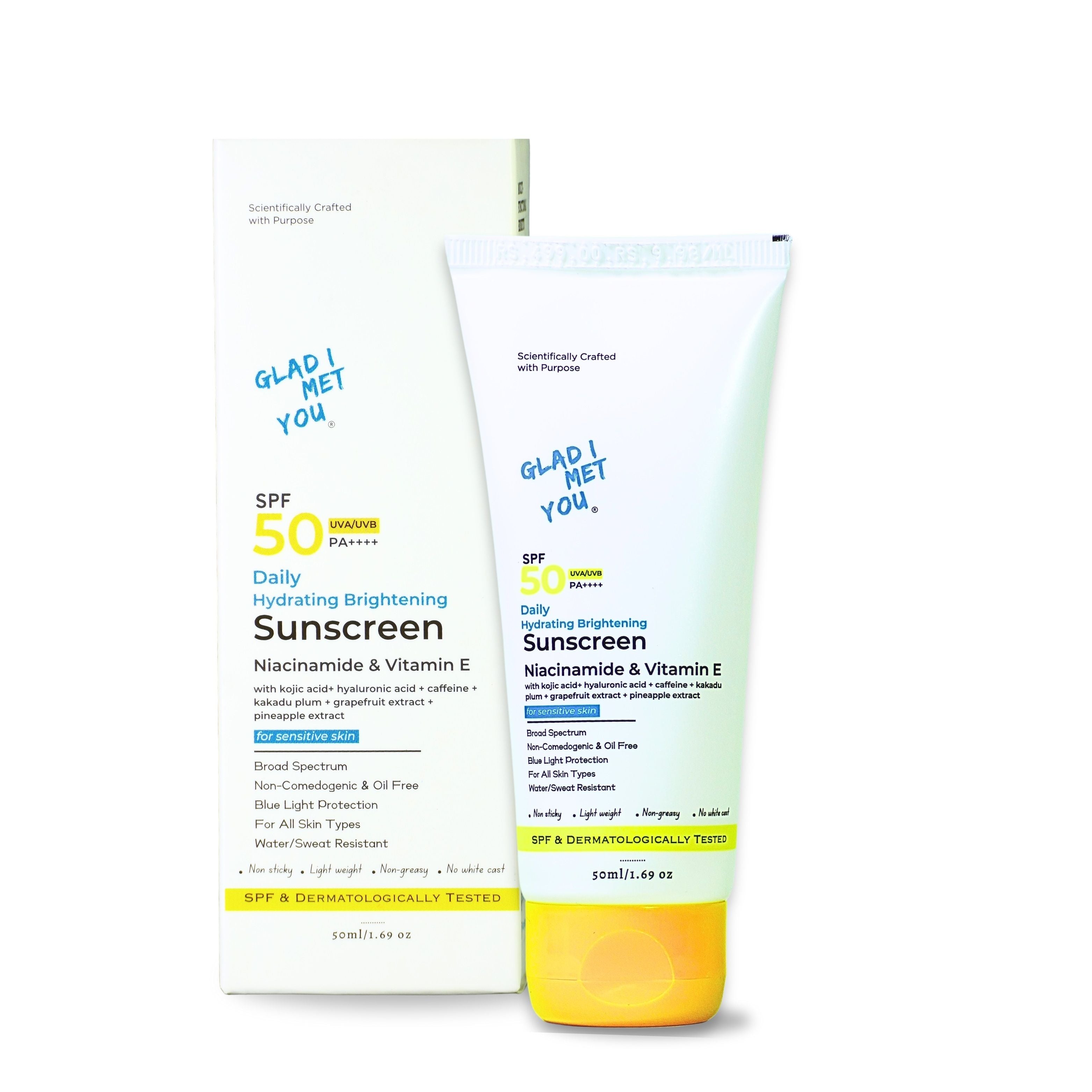 Ultra-Light Sunscreen SPF 50 PA++++ For Oily & Sensitive Skin