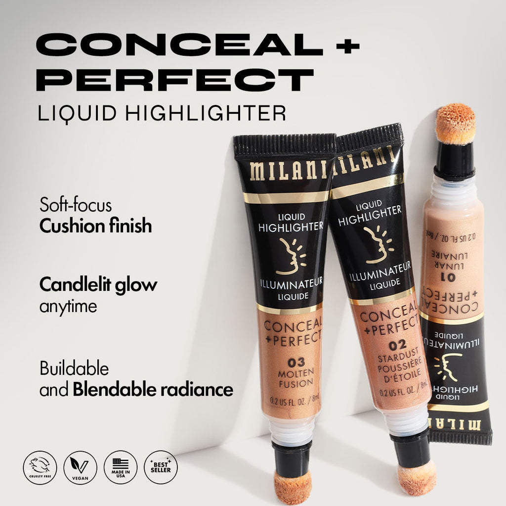 Conceal + Perfect Liquid Highlighter