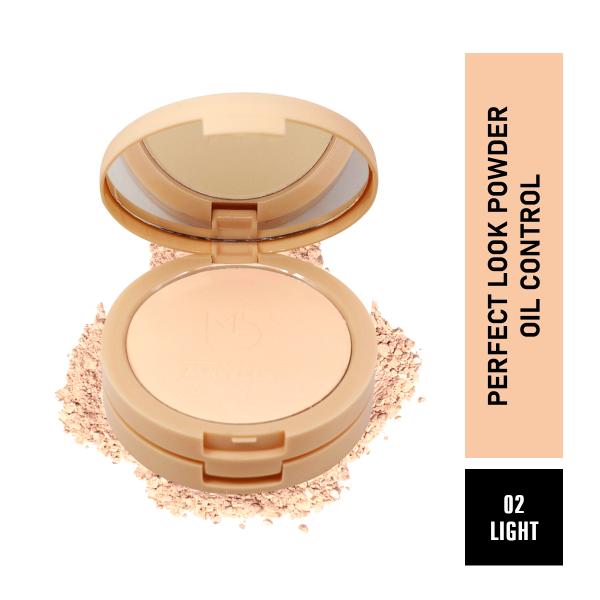 Perfect Look 2 In 1 Formula Oil Control Powder - Light
