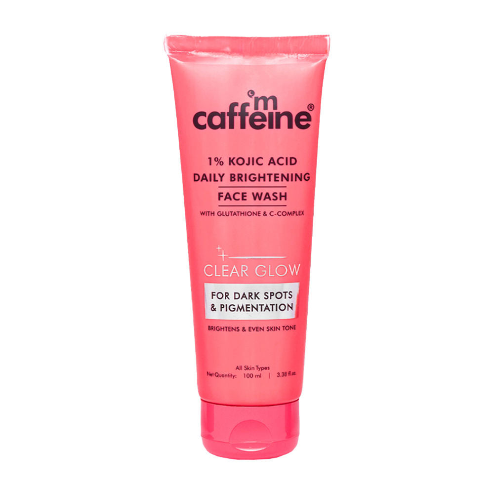 CLEAR GLOW 1% Kojic Acid Daily Brightening Face Wash