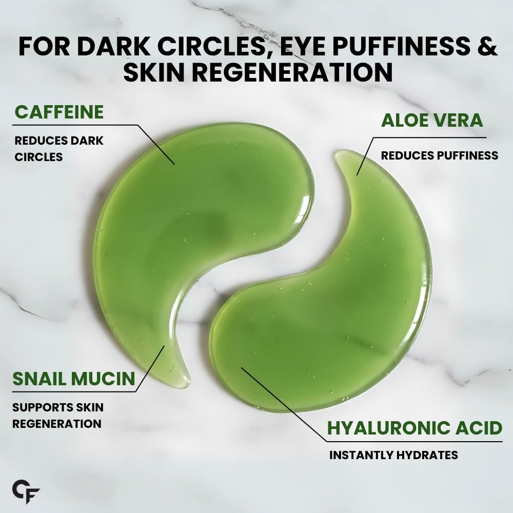 Under Eye Patches, Reduces Dark Circles, Puffiness & Fine Lines