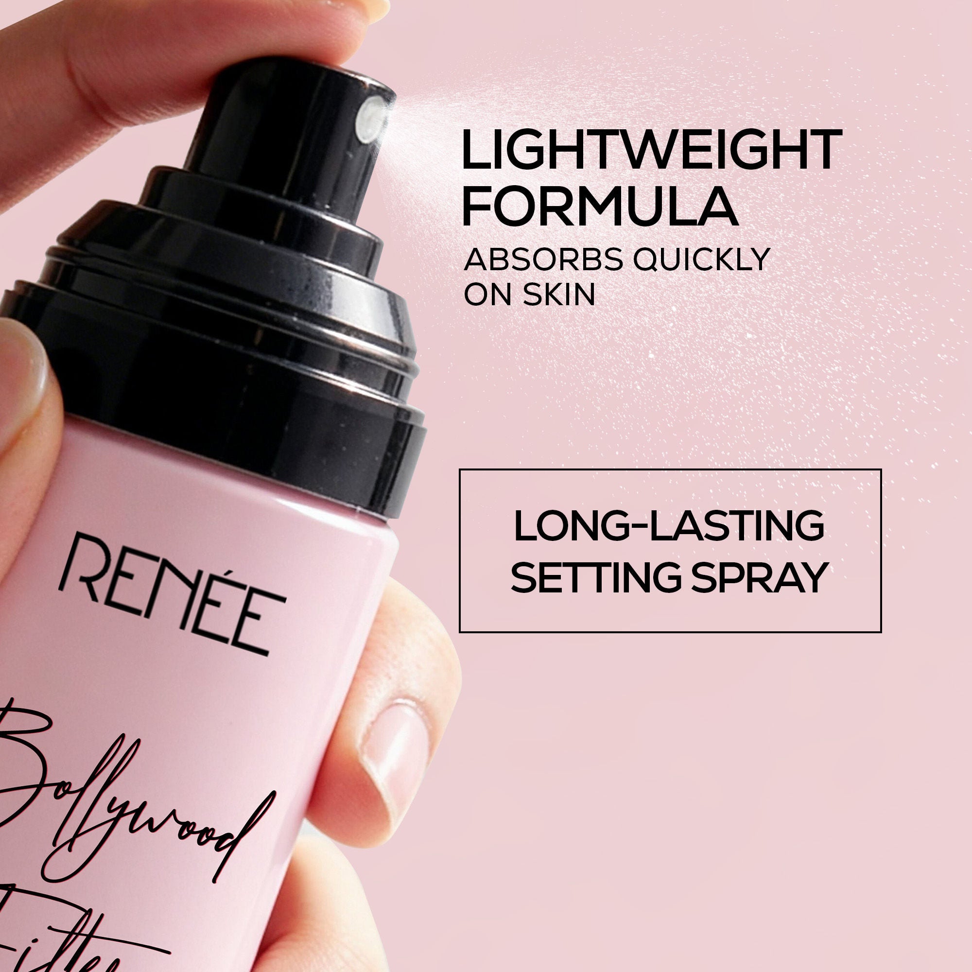 Bollywood Filter Blurring Setting Spray for Face, Matte Finish, with Hyaluronic Acid