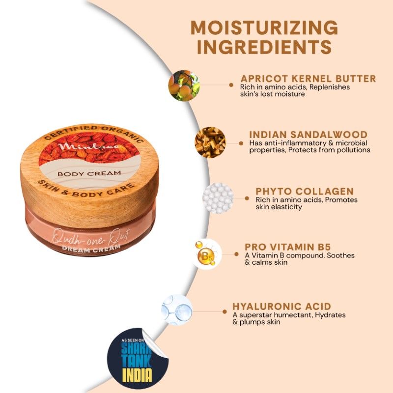 Organic Moisturizing Oud Body Butter For Dry Skin with Ceramides|Body Butter for Men&Women