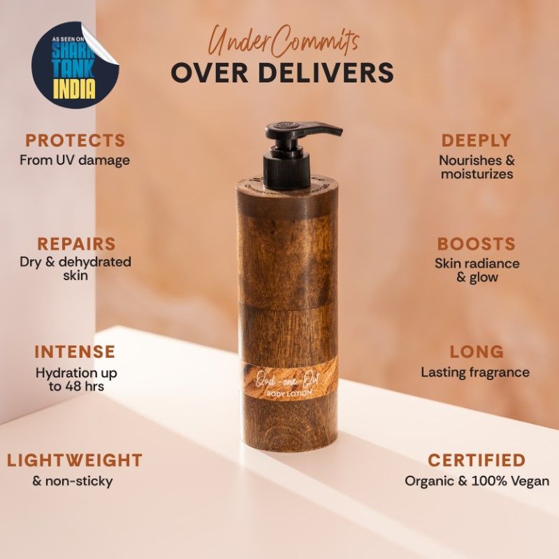 Organic Oud Moisturizing Body Lotion for Dry Skin with Ceramide|Body Lotion for Men&Women