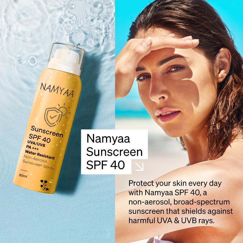 Sunscreen Spray SPF 40 For Sun Protection Against UVA/UVB With PA+++