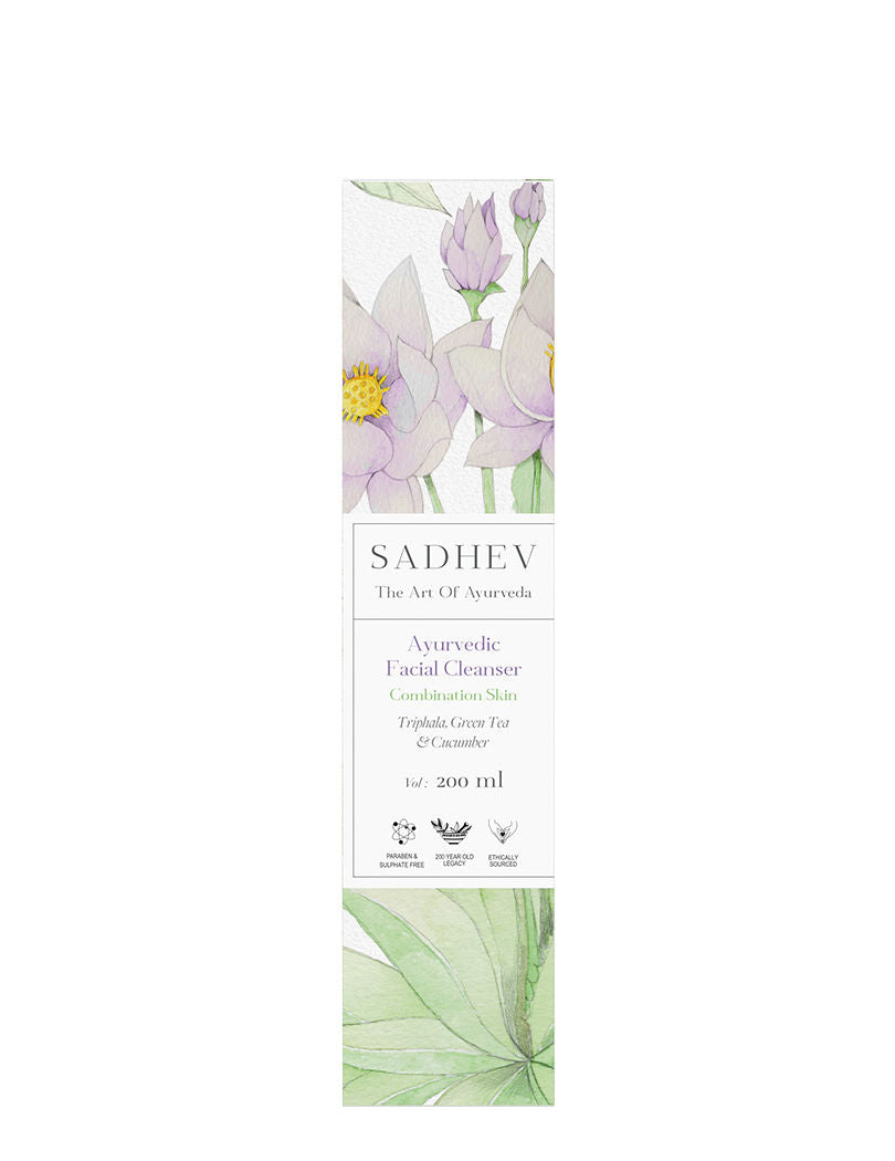 Ayurvedic Facial Cleanser Combination Skin