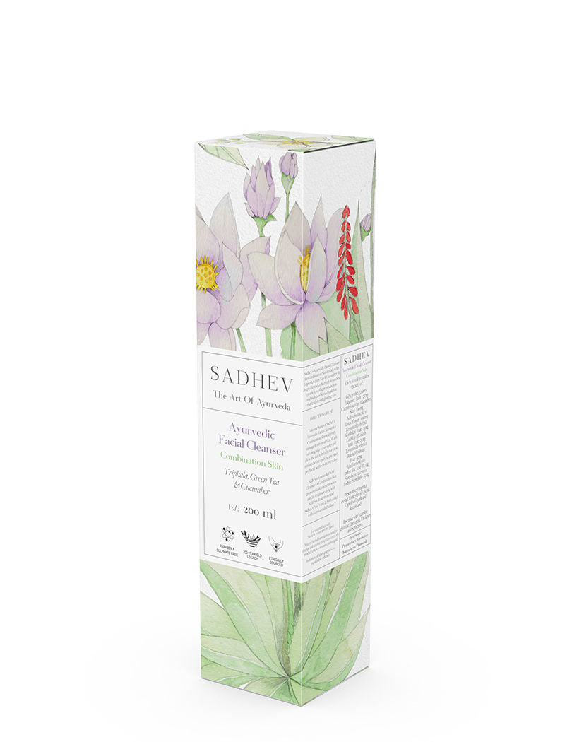 Ayurvedic Facial Cleanser Combination Skin