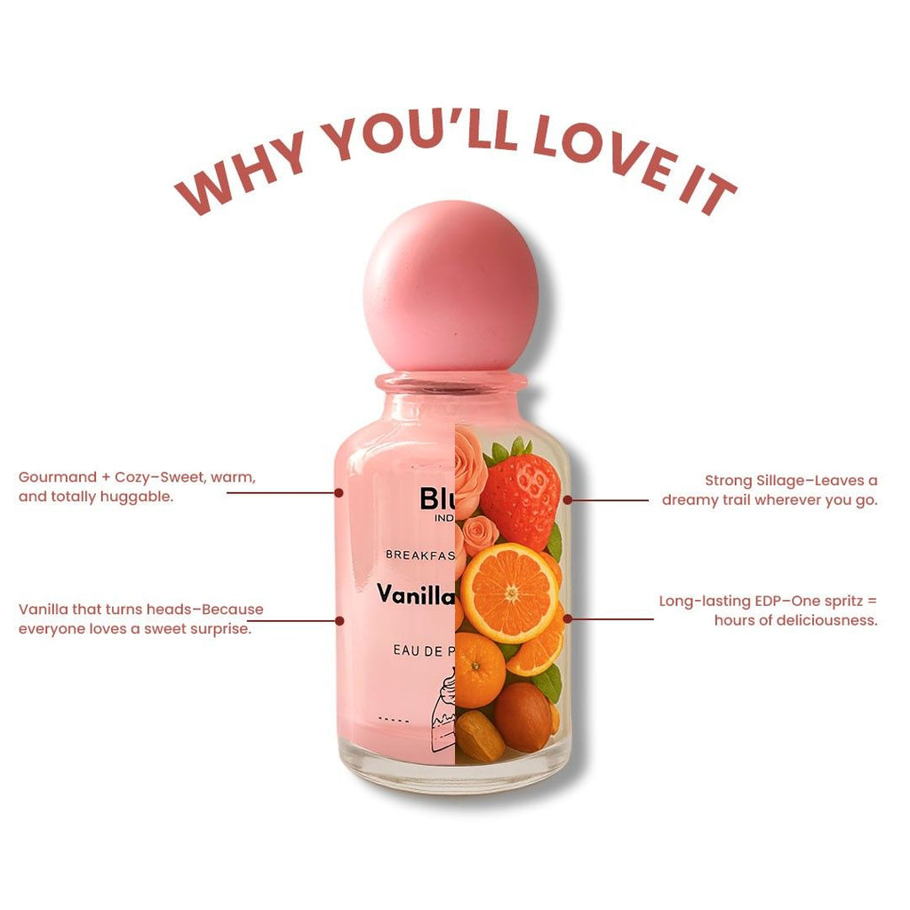 India Vanilla Melts Warm & Cozy EDP Long Lasting Daily Wear Perfume
