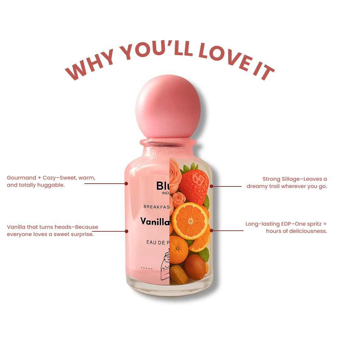 India Vanilla Melts Warm & Cozy EDP Long Lasting Daily Wear Perfume