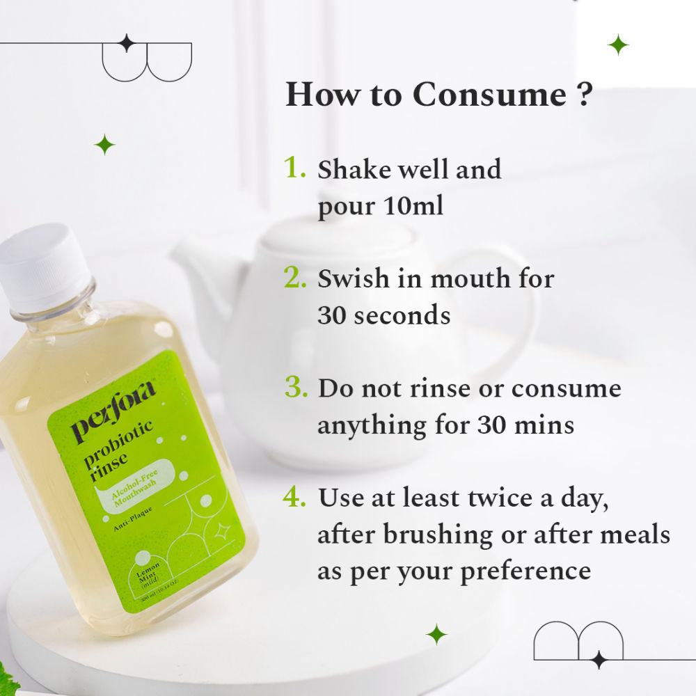 Alcohol Free Mouthwash (with Probiotics)