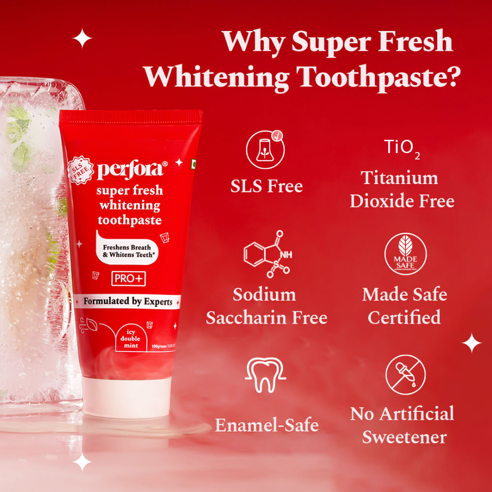 Super Fresh Teeth Whitening Toothpaste