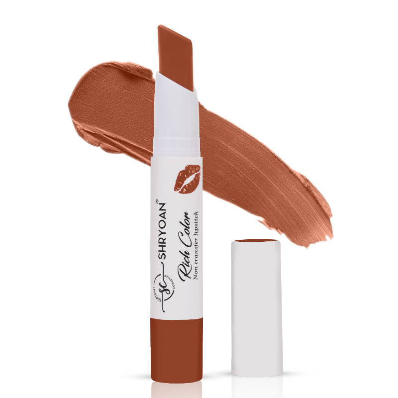 Rich Color Non-Transfer Long Stay Creamy Lipstick - Grape Fruit 15 - Chocolate Drizzle - 03