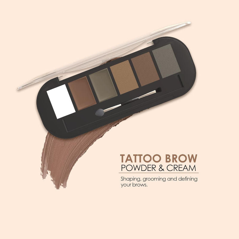 Tattoo Brow Powder & Cream Eyebrow Palette
