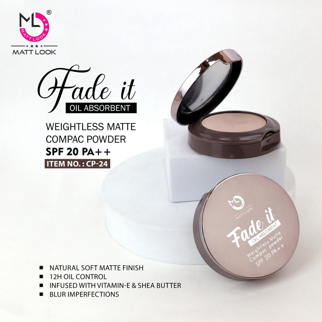 Fade If Oil Absorbent Compact