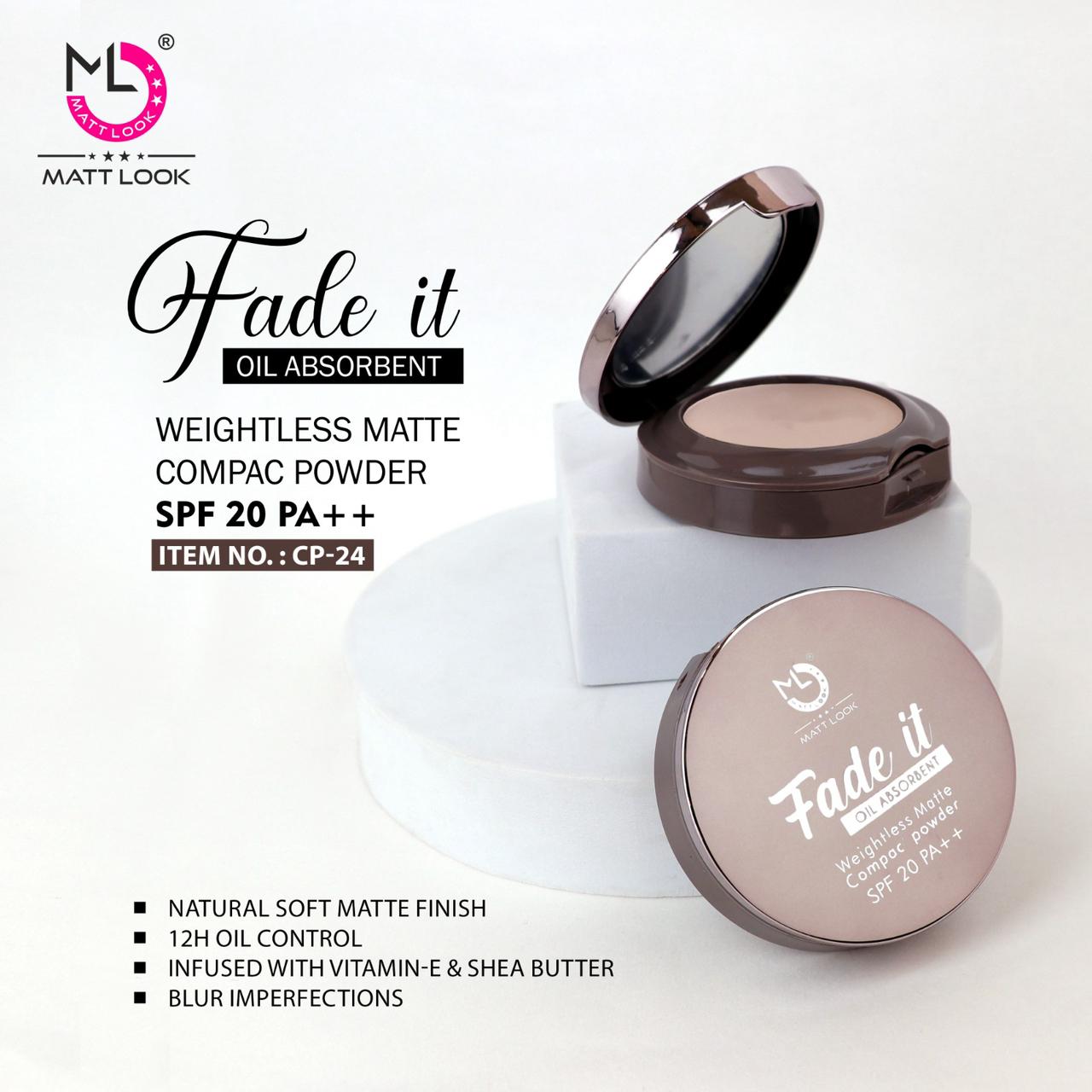 Fade If Oil Absorbent Compact