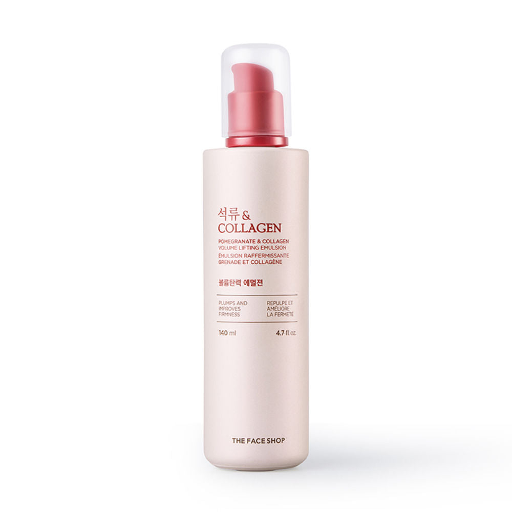 Collagen & Pomegranate Emulsion - Anti Aging Korean Moisturizer with Panthenol