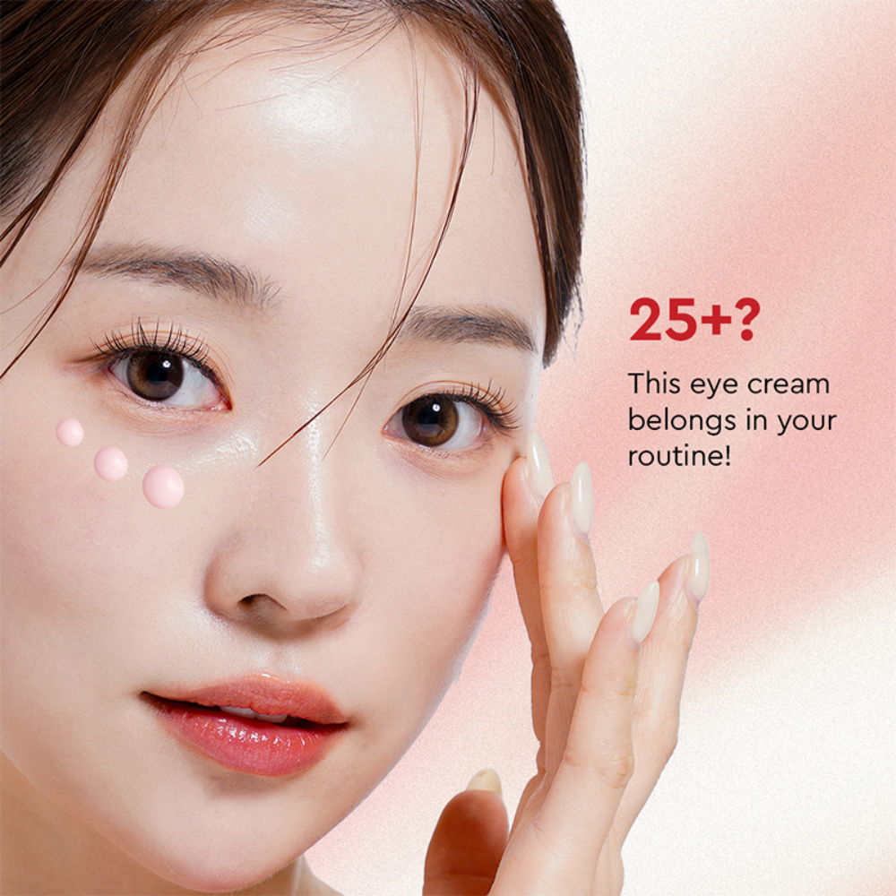 Collagen & Pomegranate Korean Under Eye Cream for Dark Circles & Wrinkles