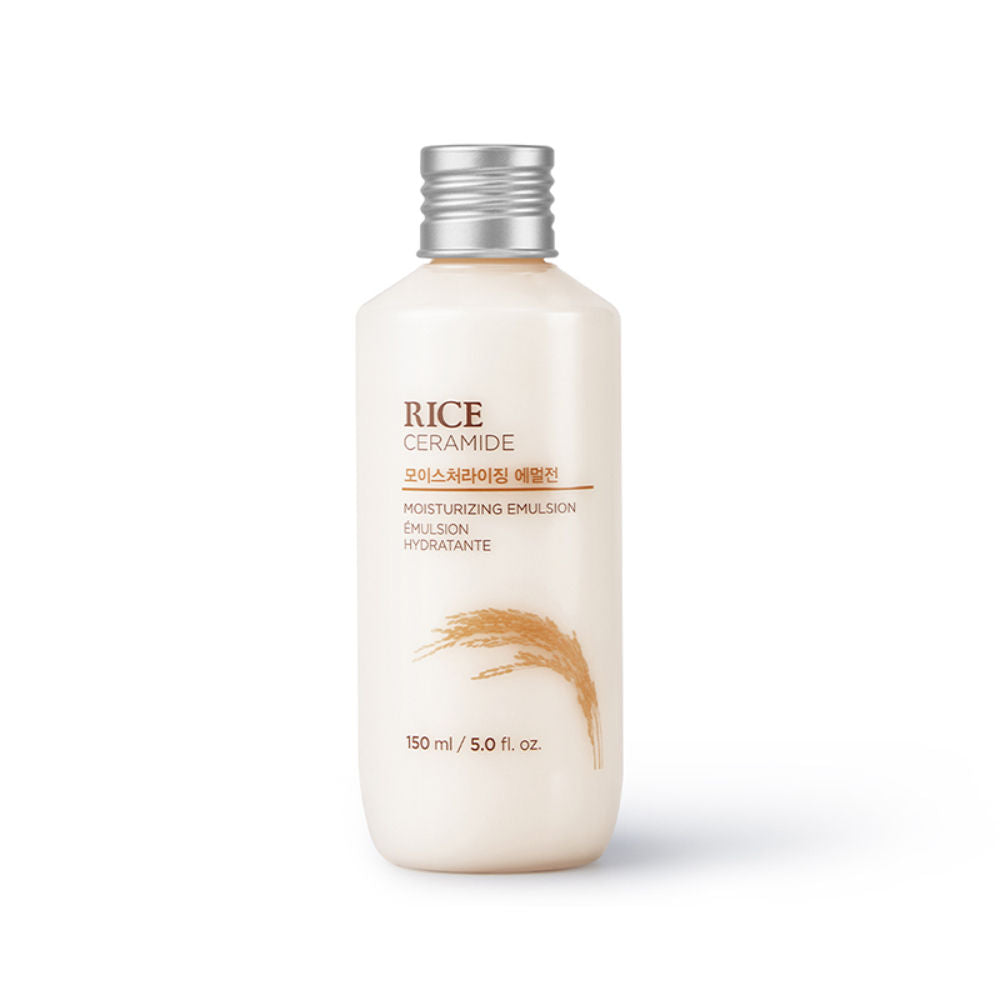 Rice & Ceramide Moisturizing Emulsion, Locks Skin Moisture & Strengthens Skin Barrier