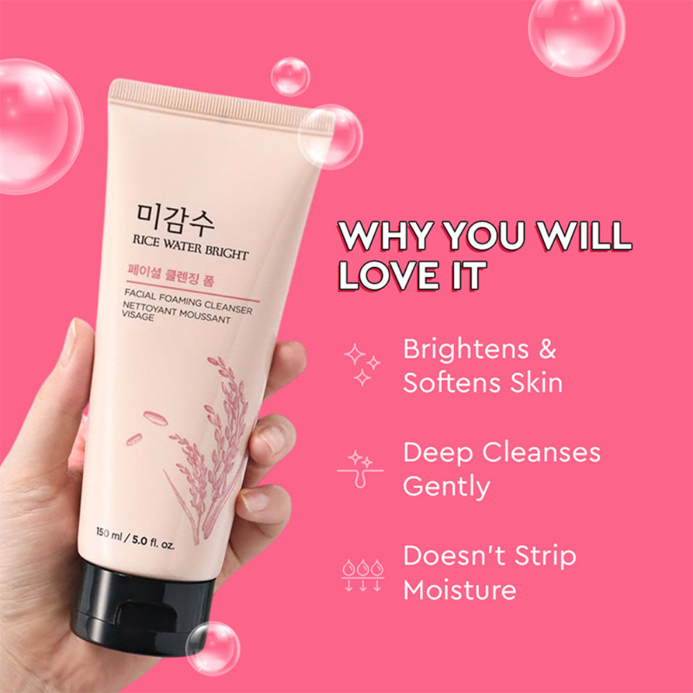 Rice Water Bright Foaming Cleanser