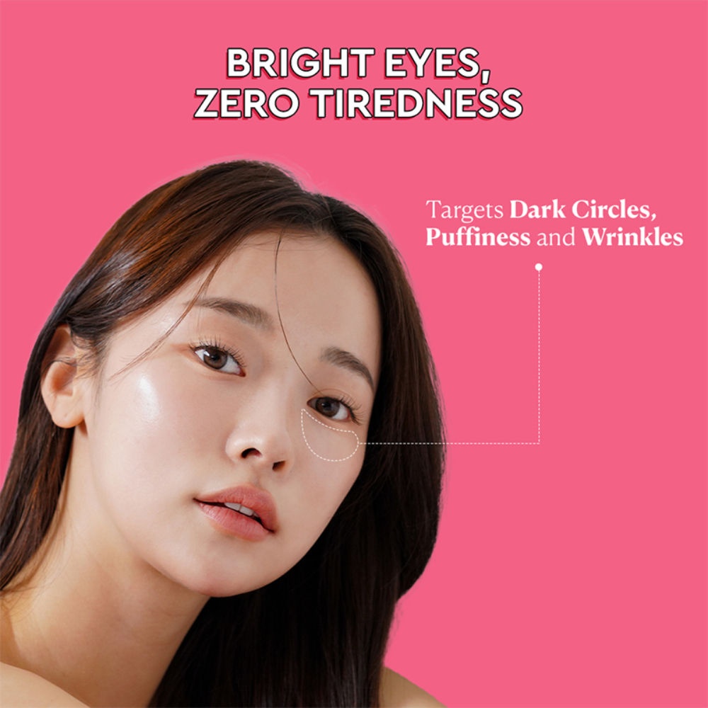 Rice Water Eye Cream with Niacinamide, Brightens & Moisturizes Under Eye Dark Circles