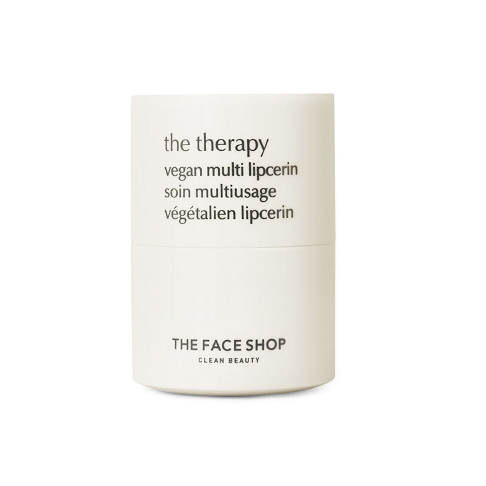 Vegan Korean Lipcerin - Lip Mask, Glowy Balm, Lip Scrub & Plumping Gloss in one