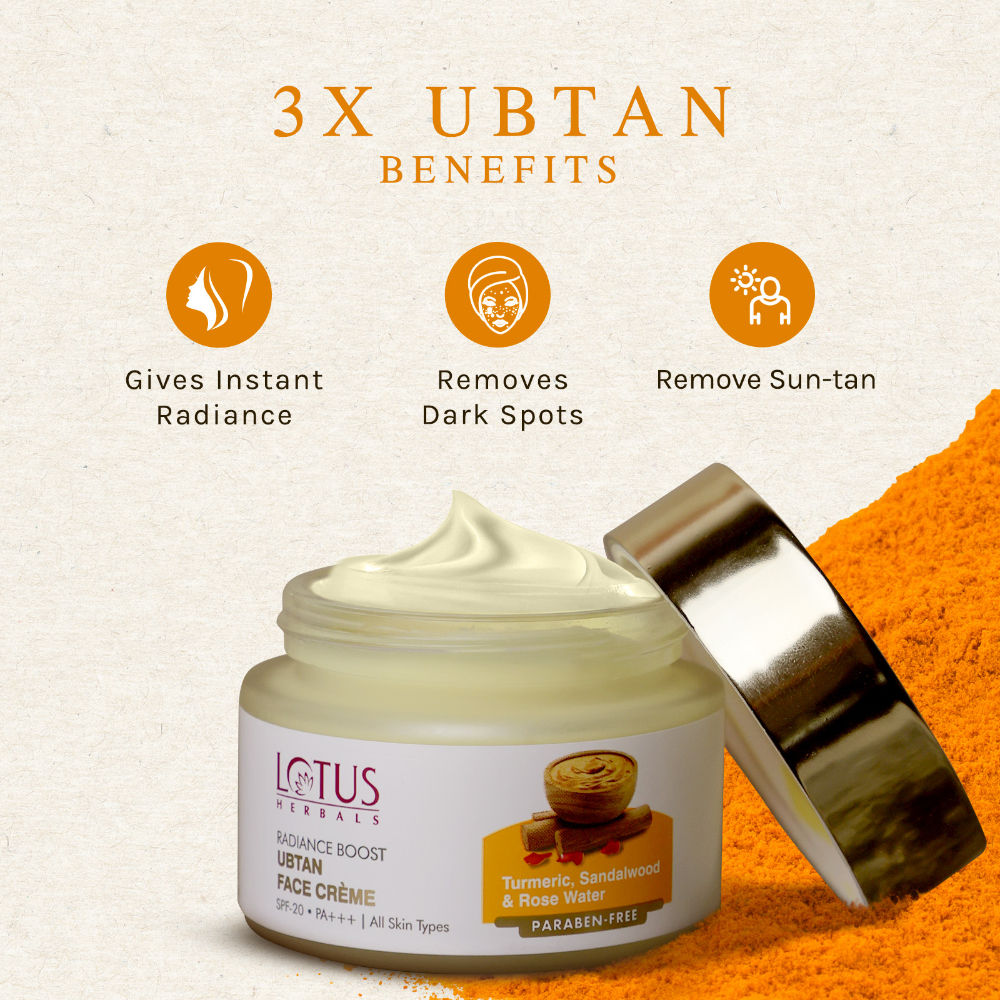 Radiance Boost Ubtan Face Cream SPF 20