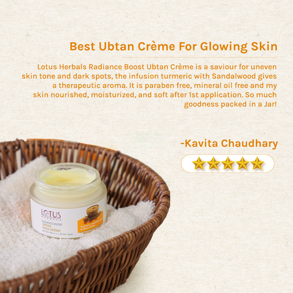 Radiance Boost Ubtan Face Cream SPF 20