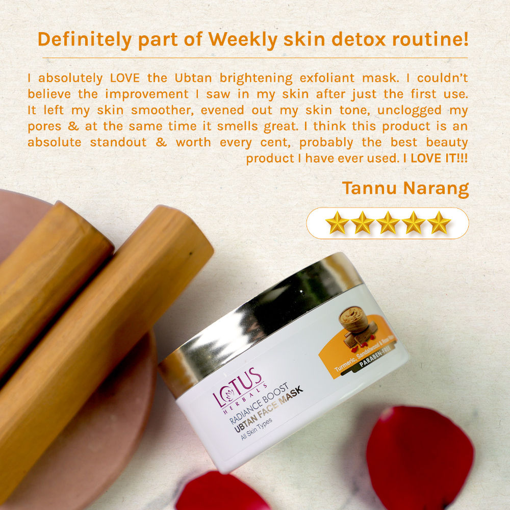Radiance Boost Ubtan Face Mask